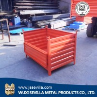 Foldable Metal Pallet Cage Box