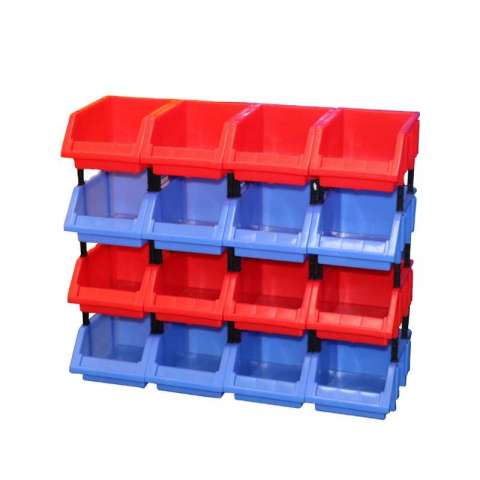 Plastic Stackable Accessory Storage  Bin Plastic Workbin