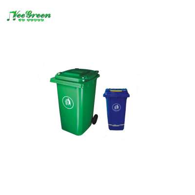 240L Wheeled Outdoor Industrial Plastic Trash Can