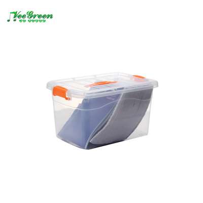 Household Clear Large Plastic Storage Containers with Lids